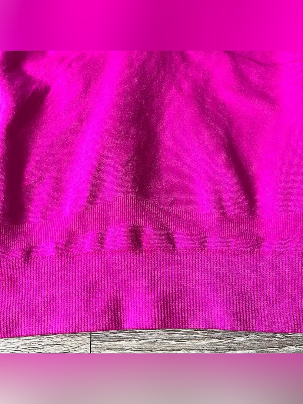 Hot pink / magenta racerback bralette / sportsbra / bra crop top - Picture 3 of 8